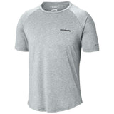 Columbia Tech Trail II t-shirt col rond manches courtes pour homme cool grey