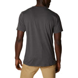 Columbia Tech Trail t-shirt col rond manches courtes shark pour homme dos