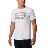 Columbia Terra Vale II t-shirt manches courtes blanc pour homme