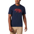 Columbia Terra Vale II t-shirt manches courtes marine pour homme