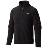 Columbia Titan Pass 1.0 half-zip fleece mens black