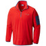 Columbia Titan Pass 1.0 half-zip fleece mens red