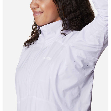 Columbia Titan Pass Lightweight Half Zip manteau coupe-vent femme - Purple Tint