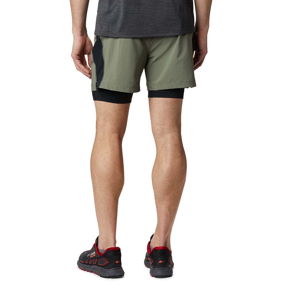 Columbia Titan Ultra II shorts homme vert dos