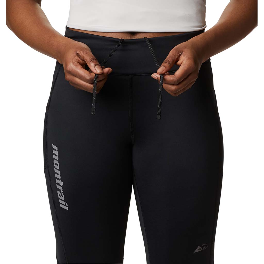 Columbia leggings de course a pied femme Titan Ultra noir