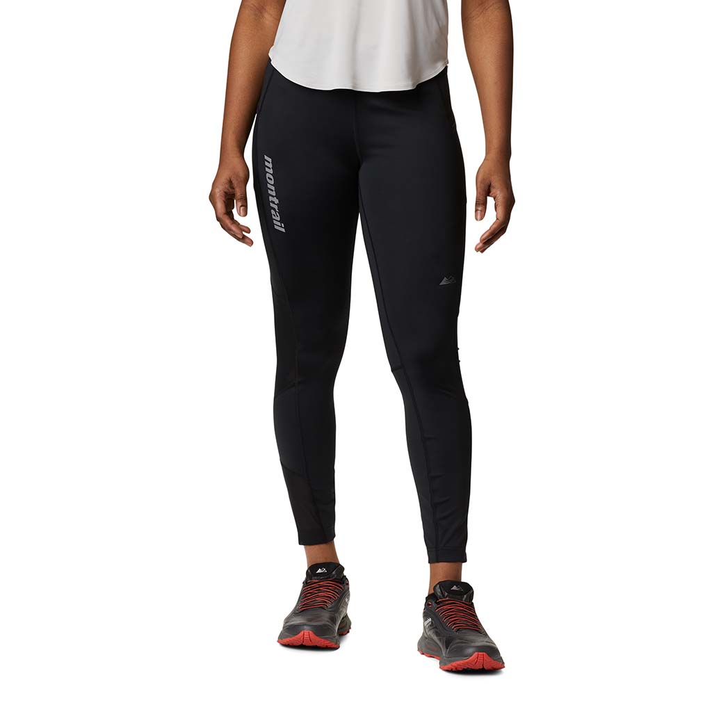 Columbia leggings de course a pied femme Titan Ultra noir