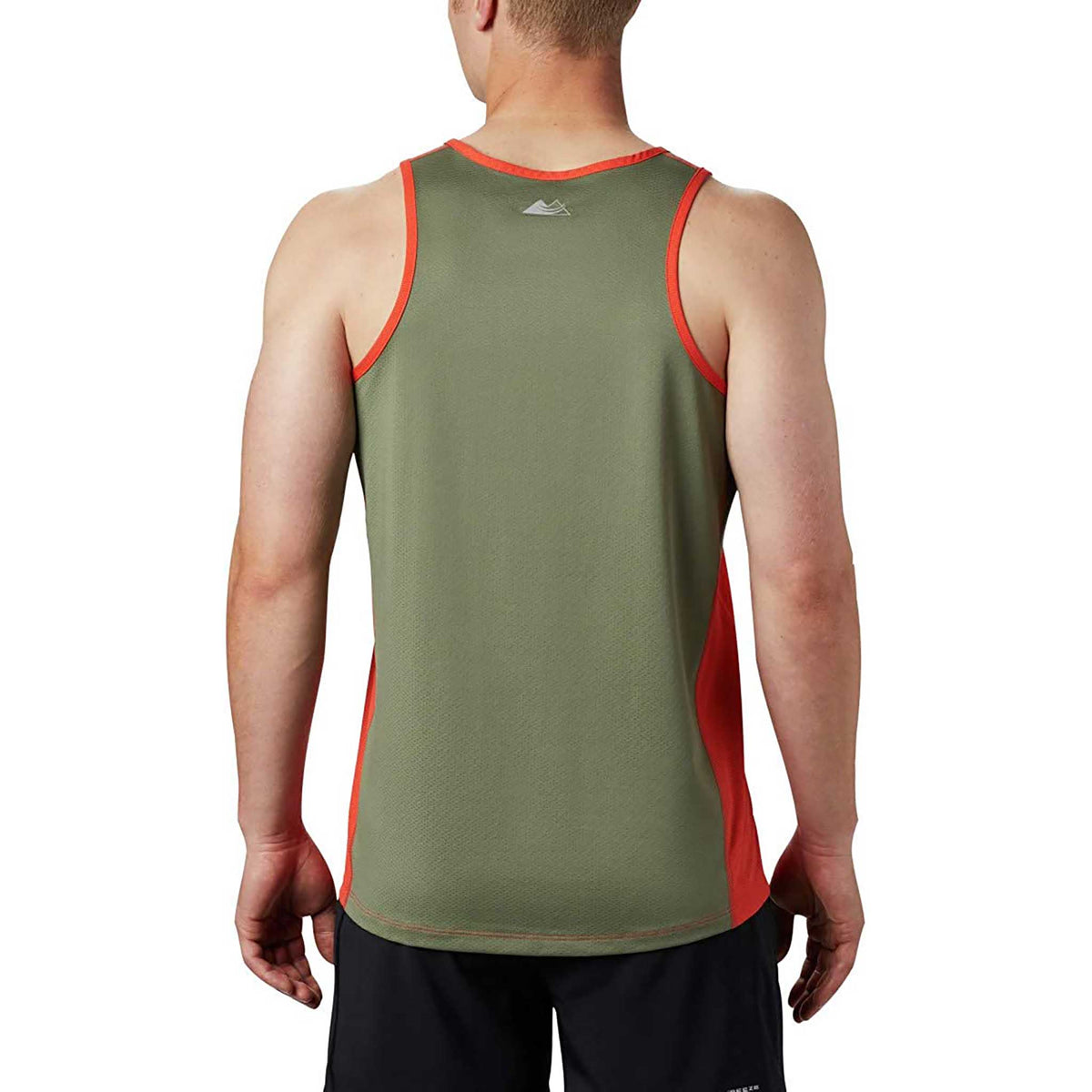Columbia Titan Ultra Running Tank camisole de course pour homme dos-orange / green