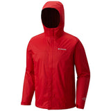 Columbia Watertight II rain jacket mens red spark 2