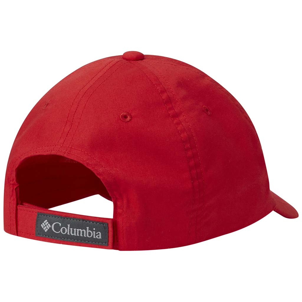 Columbia youth baseball cap bright red rv