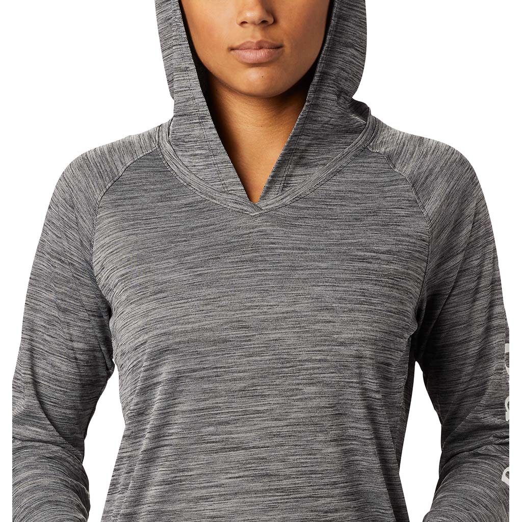 Columbia sweatshirt sport Zero Rules Hoodie pour femme noir chiné