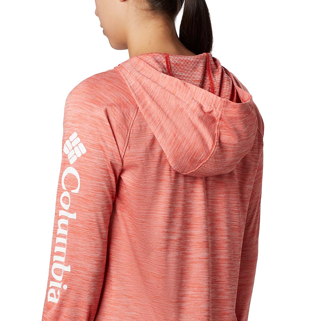 Columbia sweatshirt sport Zero Rules Hoodie pour femme rouge capuche