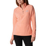 Columbia Ali Peak II chandail en laine polaire quart de zip coral reef femme