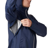 Columbia manteau de pluie marine EvaPOURation homme manche