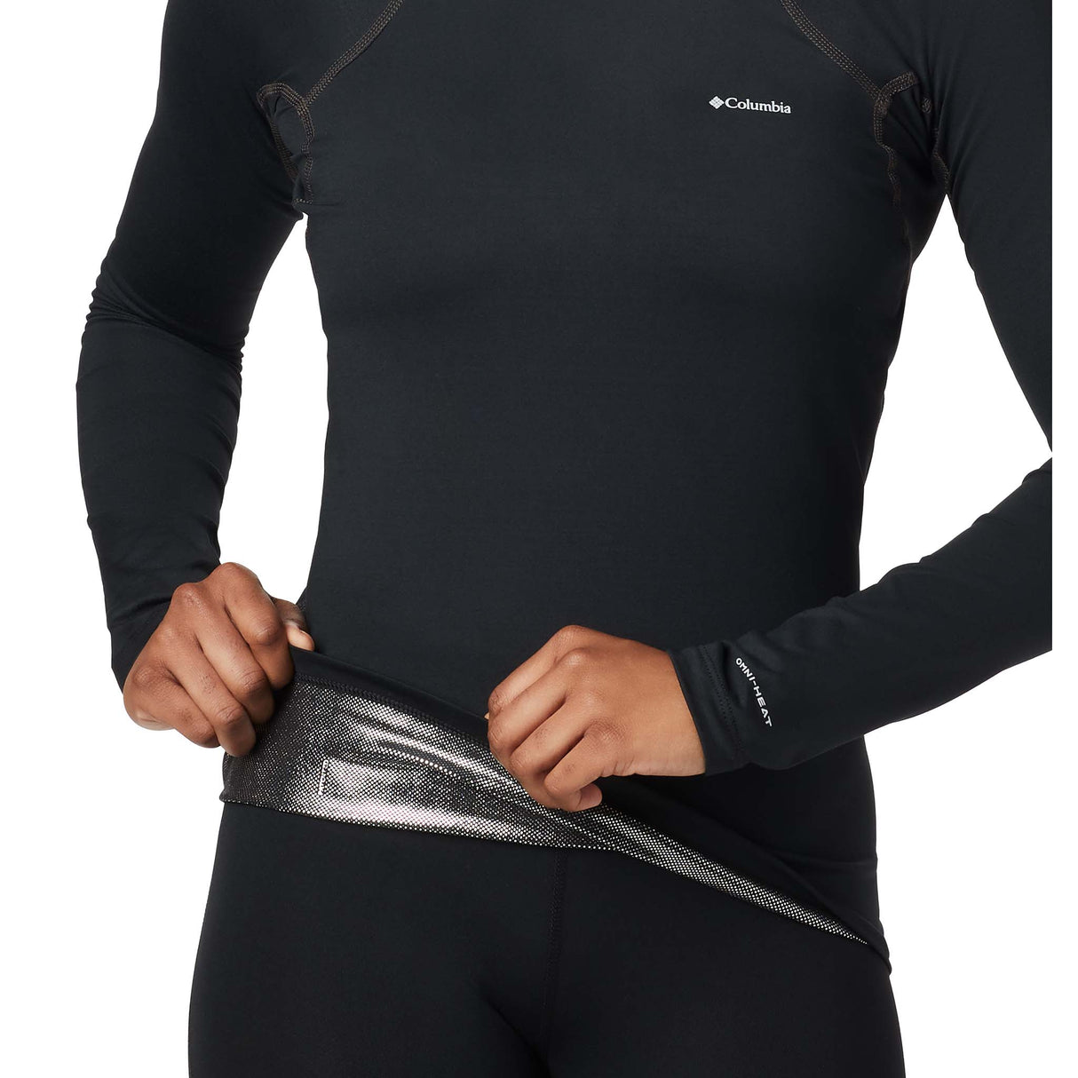 Columbia Heavyweight Stretch baselayer thermique noir femme isolant
