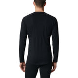 Columbia Omni-Heat 3D Knit Crew II haut a manches longues sport noir homme  dos