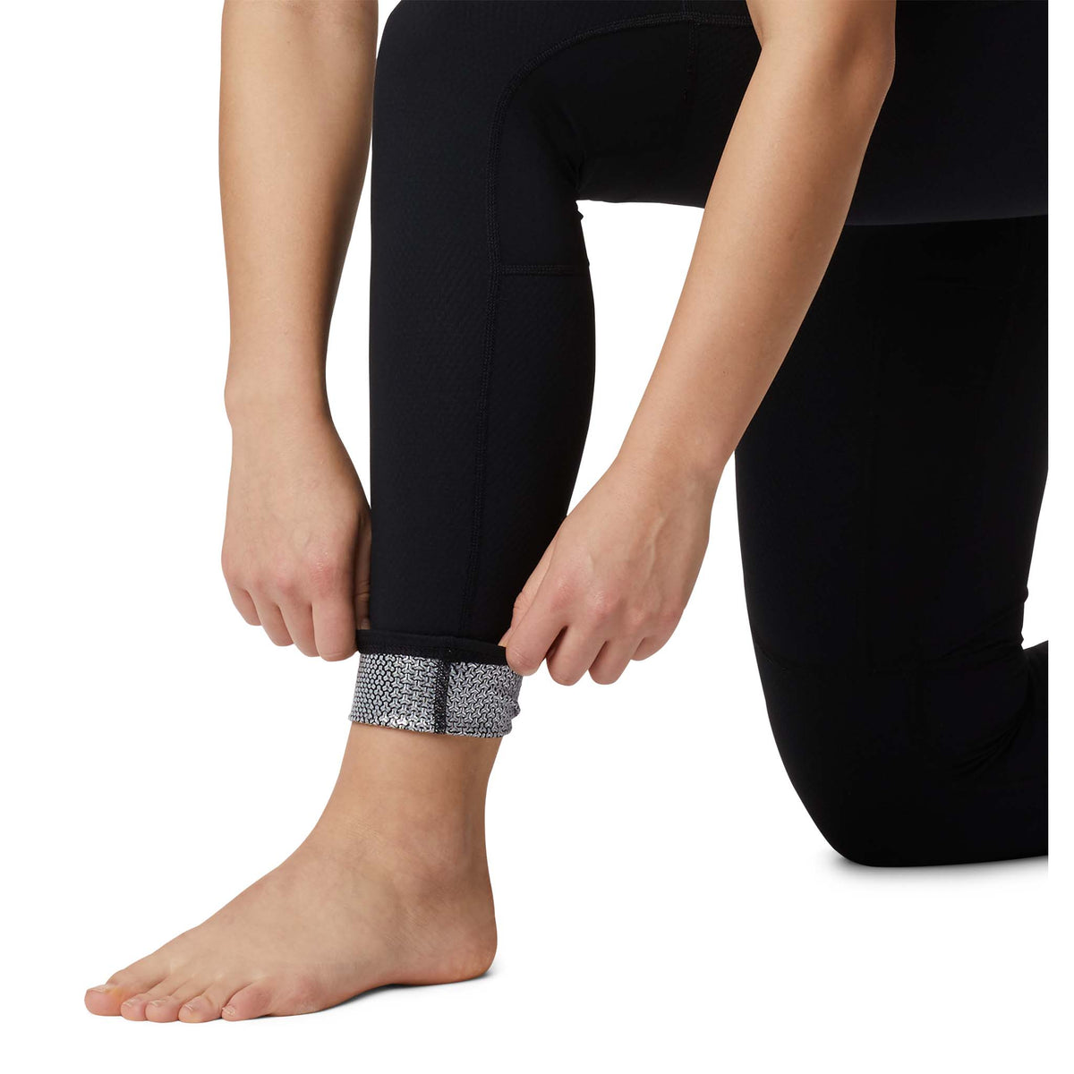Columbia Omni-Heat II leggings baselayer noir pour femme ourlet