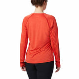 Columbia t-shirt manches longues Trinity Trail II orange pour femme