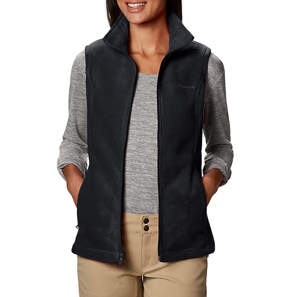 Columbia Benton Spring polar vest women black lv1