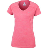 Columbia Zero Rules short sleeve t-shirt women haute pink heather