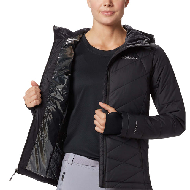 Columbia Columbia Heavenly Hooded Jacket manteau d'hiver avec capuchon pour femme