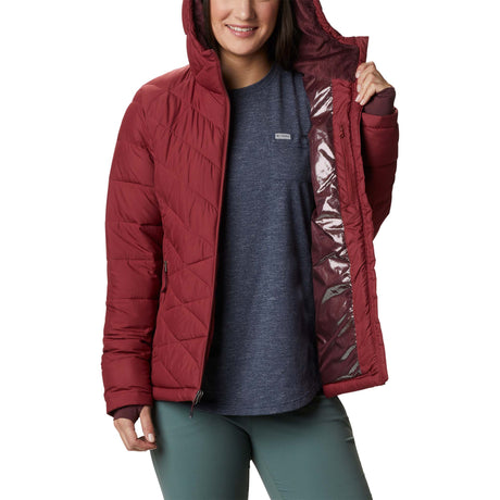 Columbia Columbia Heavenly Hooded Jacket manteau d'hiver avec capuchon pour femme