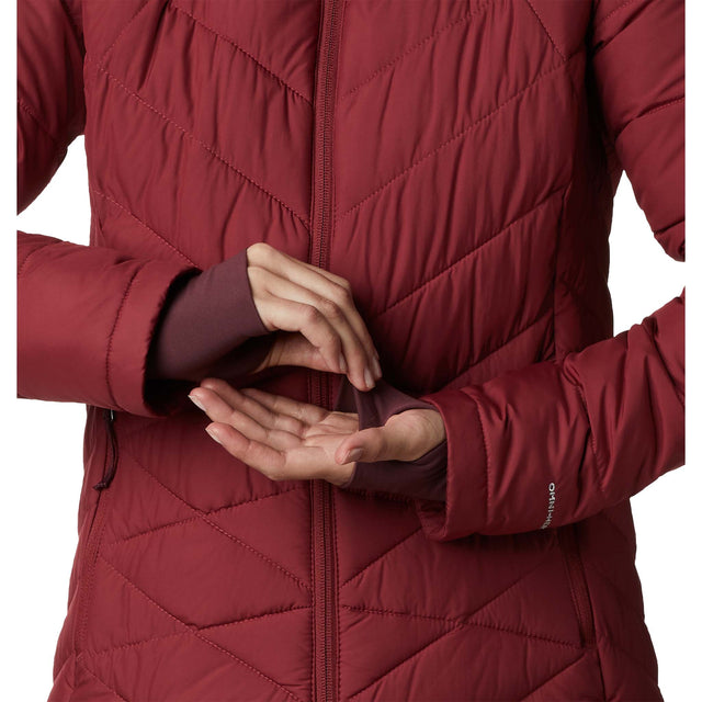 Columbia Columbia Heavenly Hooded Jacket manteau d'hiver avec capuchon pour femme