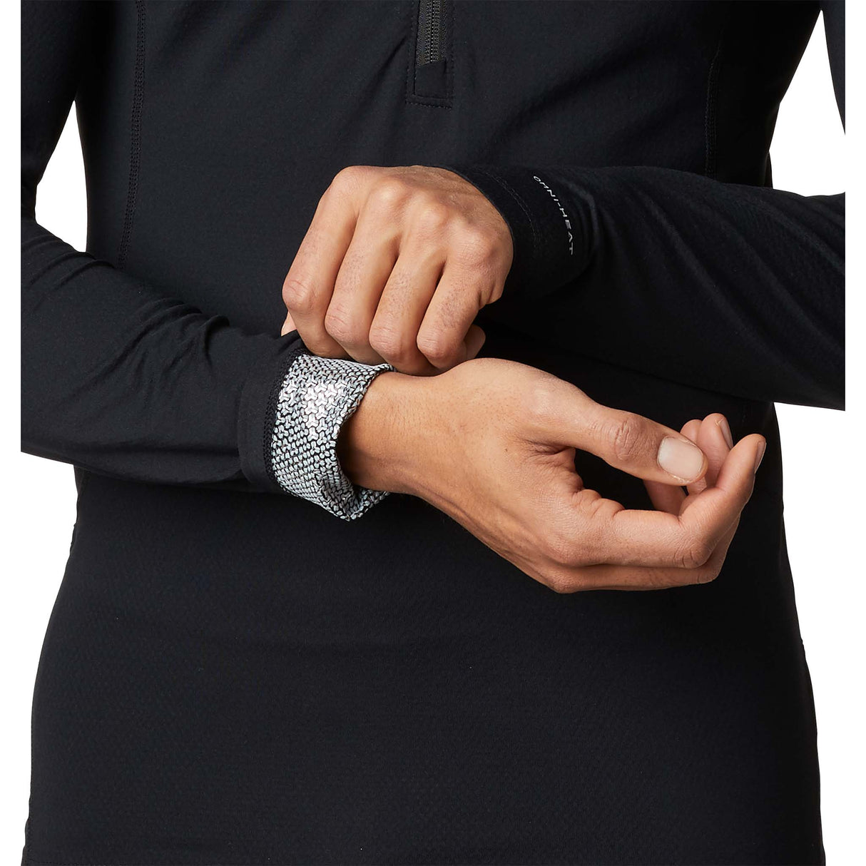 Columbia Columbia Omni-Heat 3D Knit Crew II demi-zip haut à manches longues homme