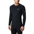 Columbia Columbia Omni-Heat 3D Knit Crew Top haut a manches longues sport homme