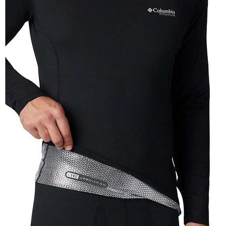 Columbia Columbia Omni-Heat 3D Knit Crew Top haut a manches longues sport homme