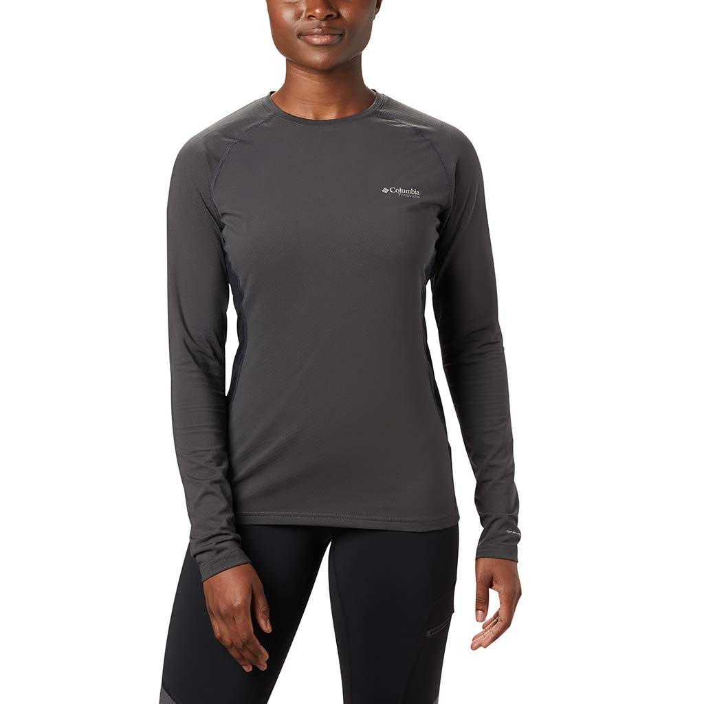 Columbia Columbia Omni-Heat 3D Knit Crew Top haut a manches longues sport pour femme