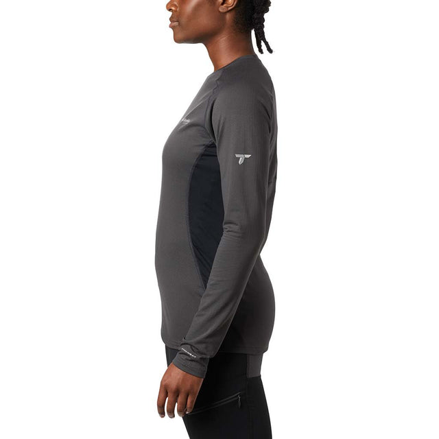 Columbia Columbia Omni-Heat 3D Knit Crew Top haut a manches longues sport pour femme