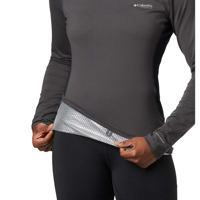 Columbia Columbia Omni-Heat 3D Knit Crew Top haut a manches longues sport pour femme