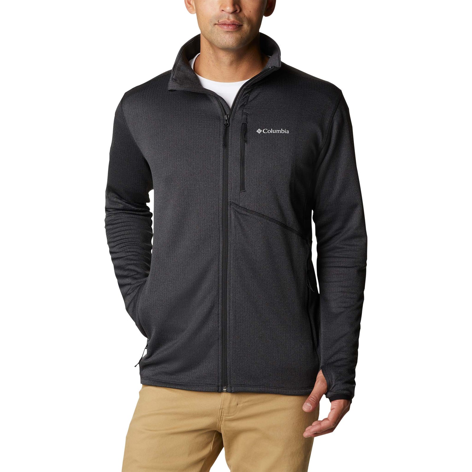 Columbia Columbia Park View chandail laine polaire à fermeture éclair homme