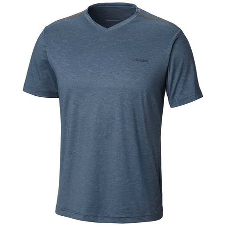 Columbia Columbia Tech Trail II t-shirt col en v manches courtes pour homme