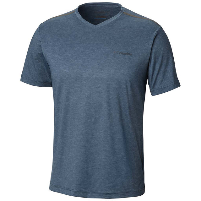 Columbia Columbia Tech Trail II t-shirt col en v manches courtes pour homme