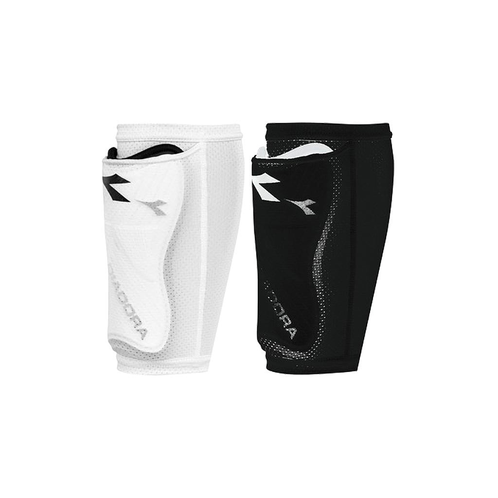 Diadora shin pad compression sleeve with pocket Soccer Sport Fitness