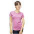 Elle Sport womens raglan short sleeve t-shirt fuschia