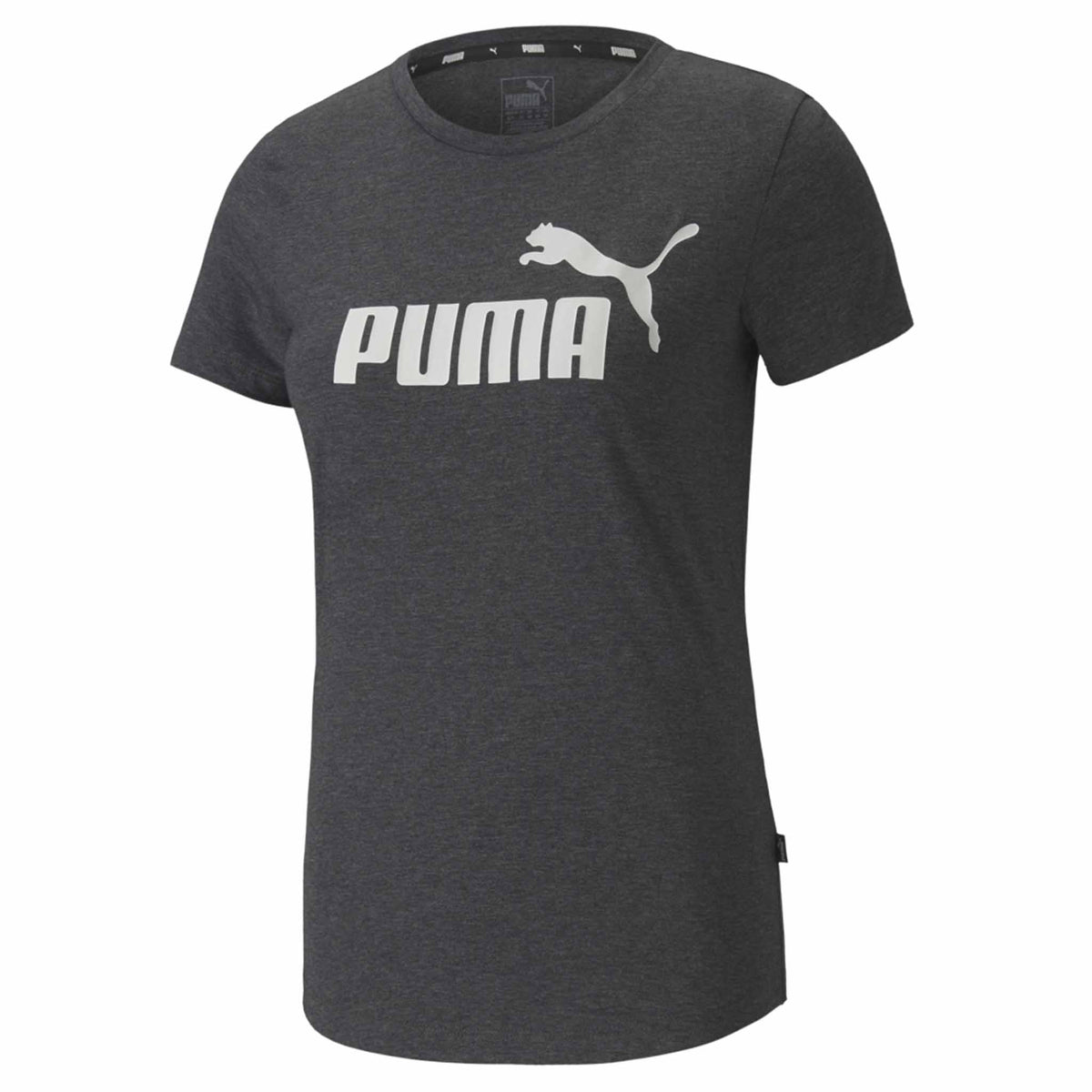 T-shirt Puma Essential chiné noir