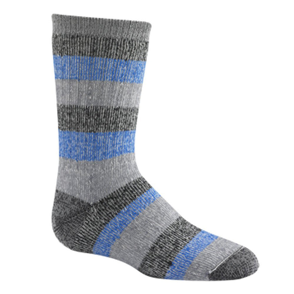 Bas d&#39;hiver enfants Wigwam Lil&#39; Rascal noir bleu Soccer Sport Fitness