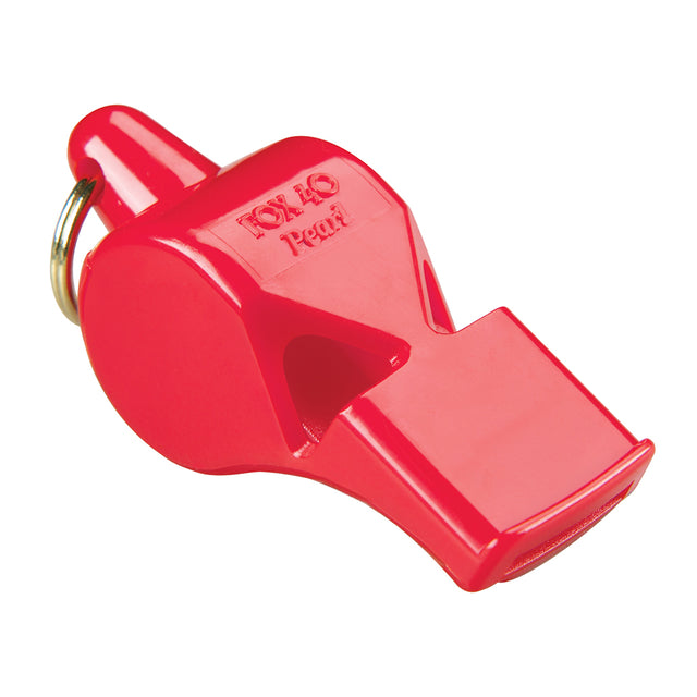 Fox 40 Sifflet d'arbitre avec attache Flex-Coil Fox 40 Pearl Safety