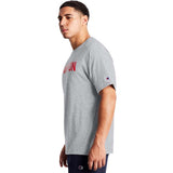 Champion Classic Jersey Block Logo T-shirts gris oxford lat 