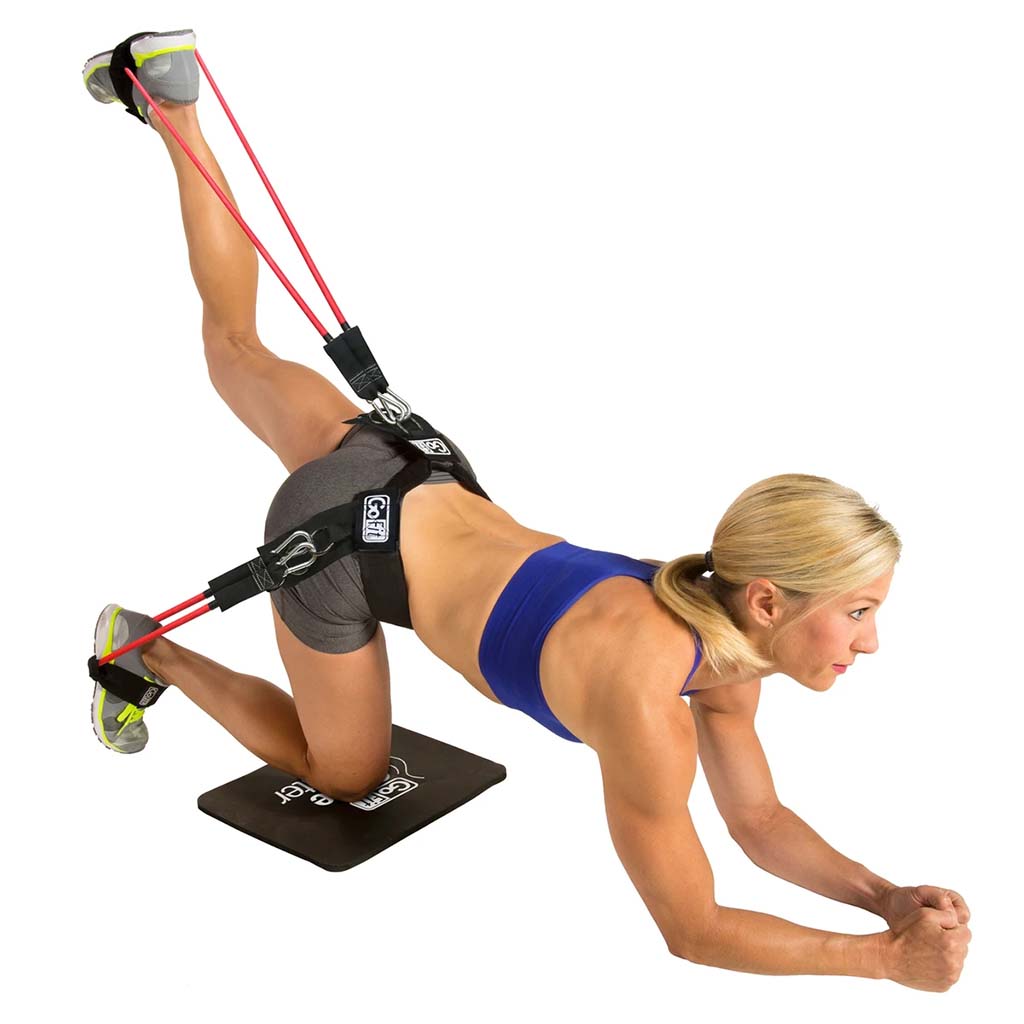 GoFit ensemble d'élastique de resistance Glute Blaster lv1