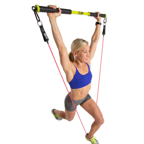 GoFit Resist-A-Bar barre d'entrainement musculaire lv1