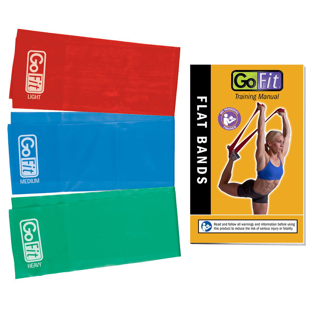 GoFit GoFit Flat Bands bandes élastiques d'entrainement musculaire
