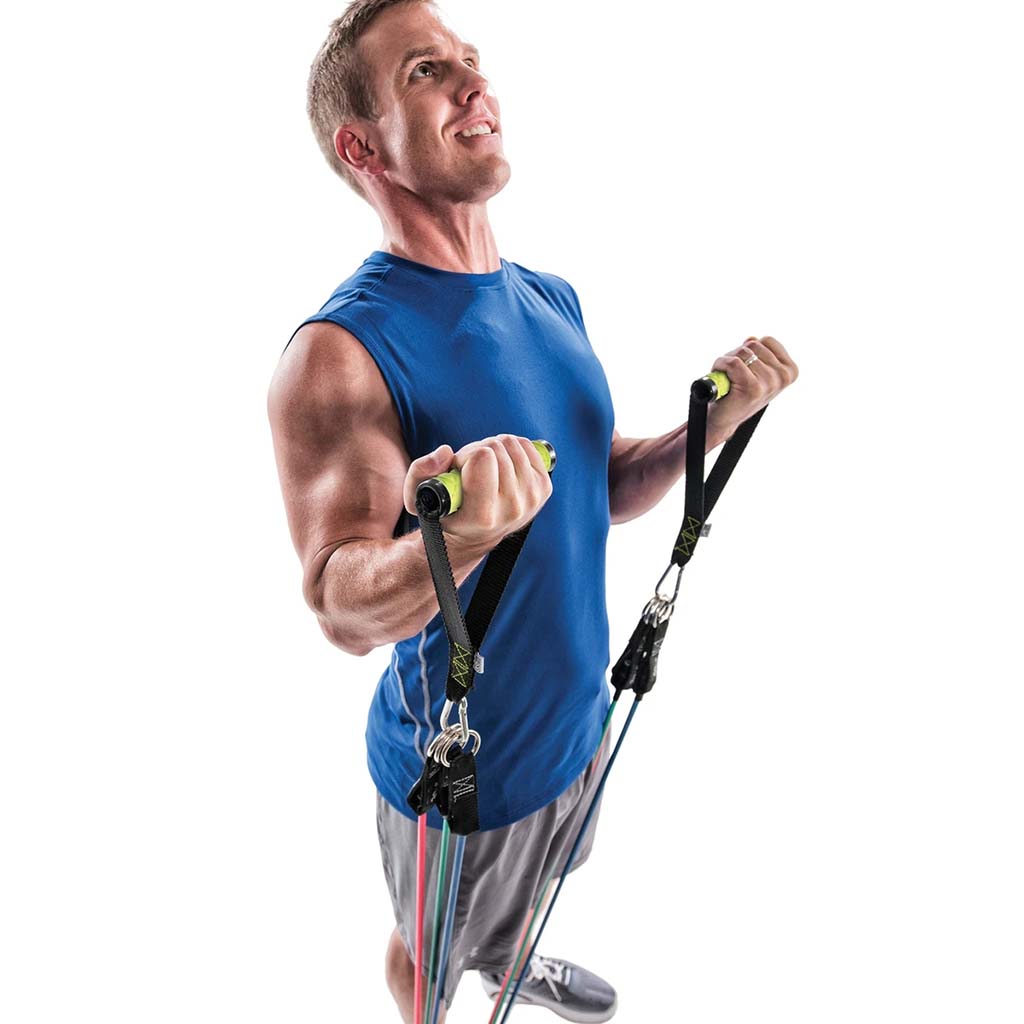 GoFit GoFit Power Tube / Super Band poignées avec mousqueton