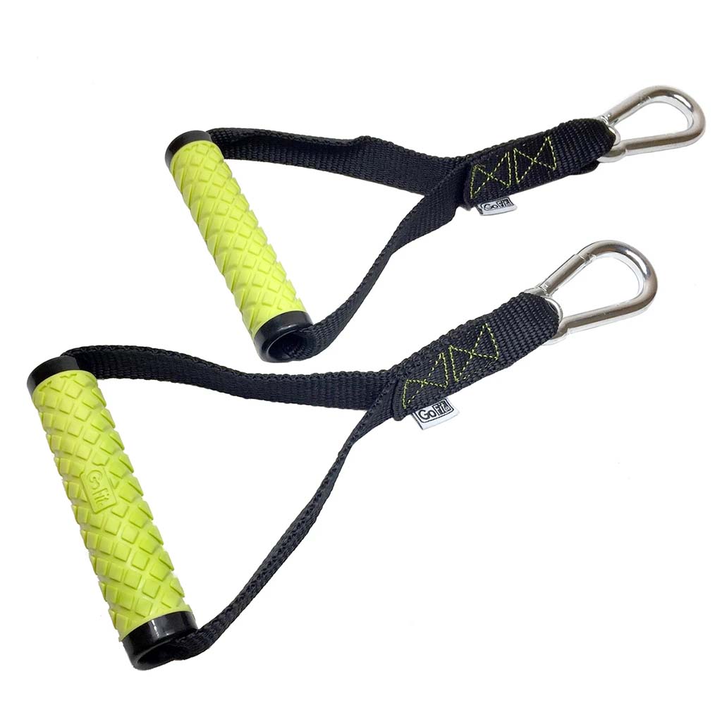GoFit GoFit Power Tube / Super Band poignées avec mousqueton