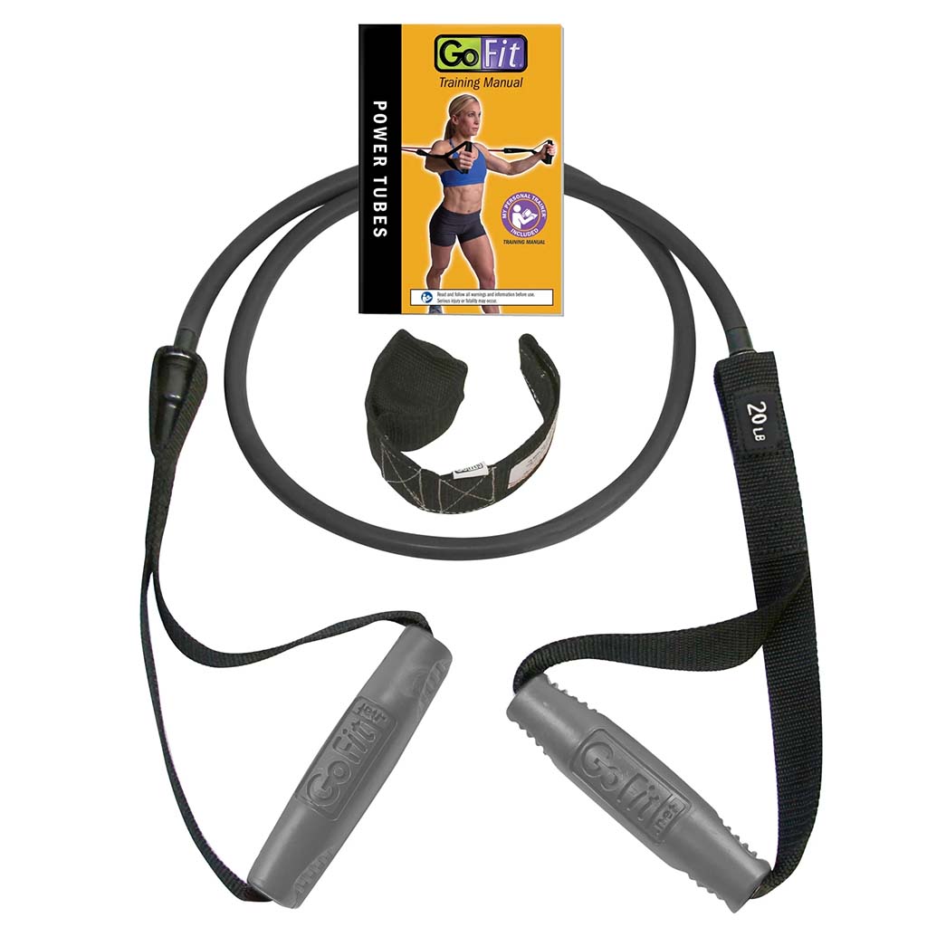 GoFit GoFit Power tubes élastiques d'entrainement et musculation avec poignée
