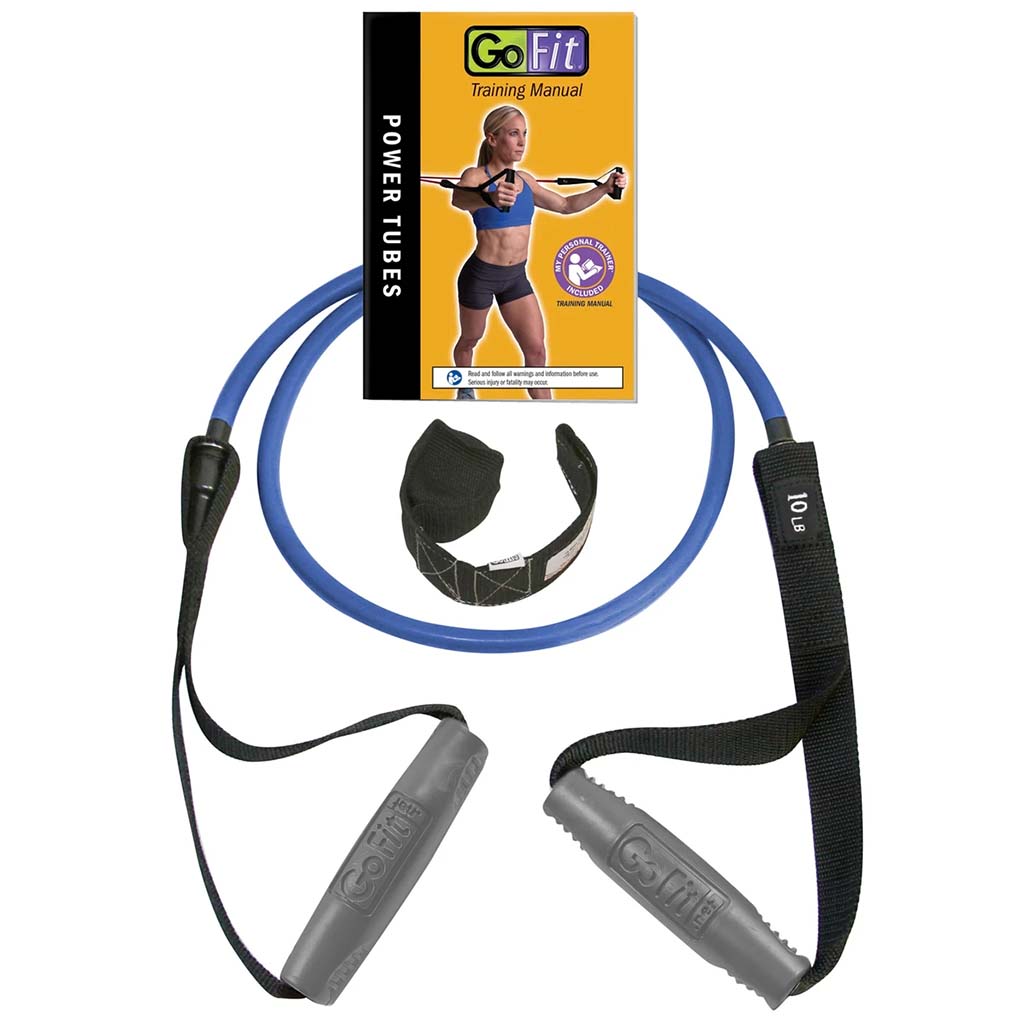 GoFit GoFit Power tubes élastiques d'entrainement et musculation avec poignée