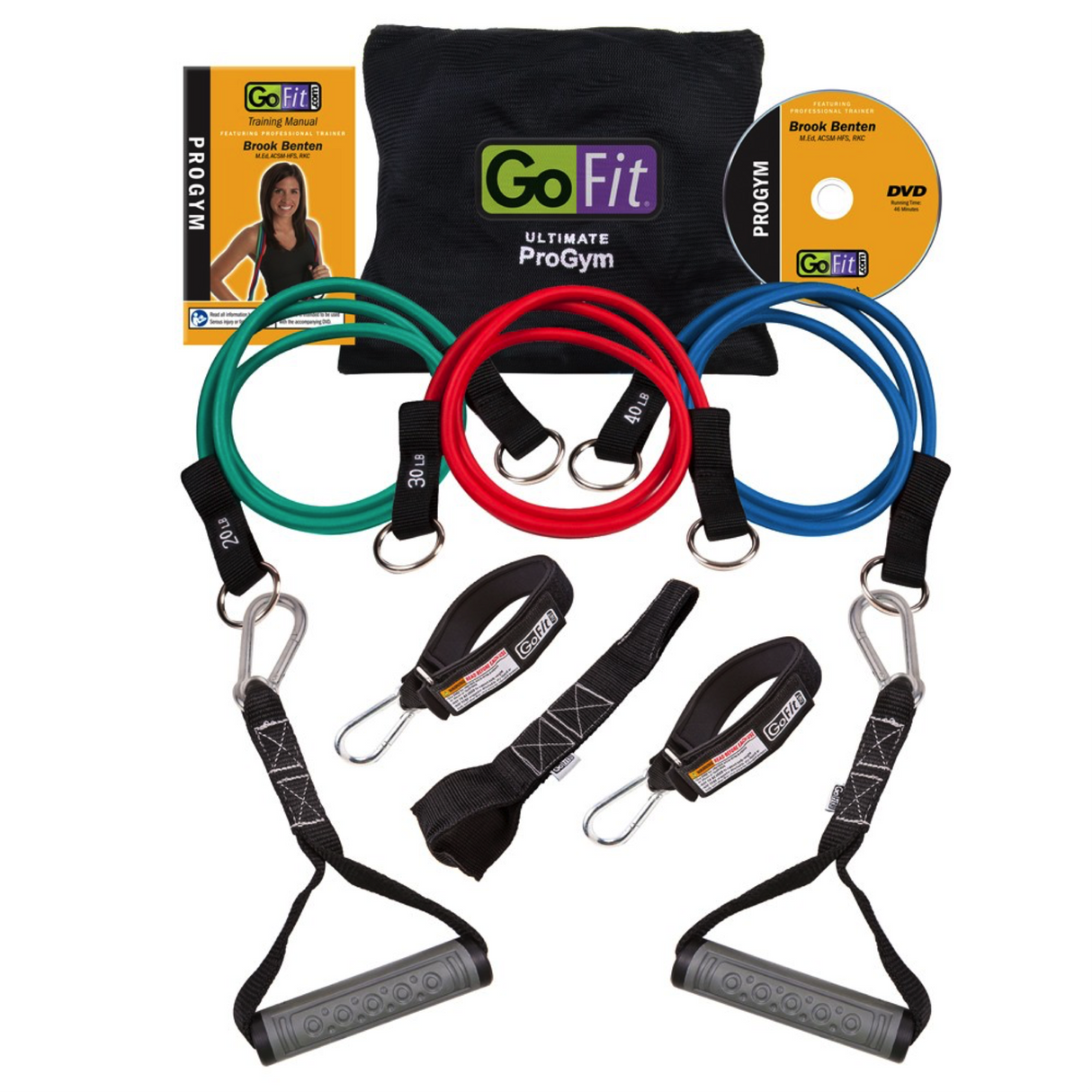 GoFit GoFit ProGym® Ultimate système d'entrainement par cables de résistance