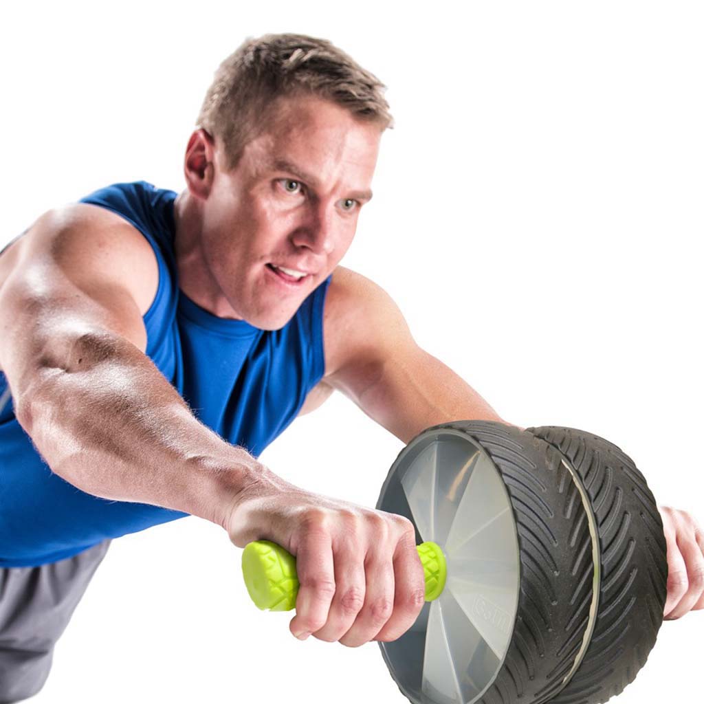 GoFit GoFit Super Ab Wheel roue d'exercices pour abdominaux